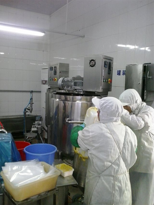 攪拌罐液洗鍋使用現場